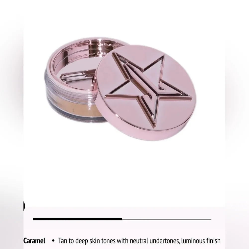 Jeffree Star Magic Star Luminous Setting Powder 0.353.oz Caramel - Tan to Deep
